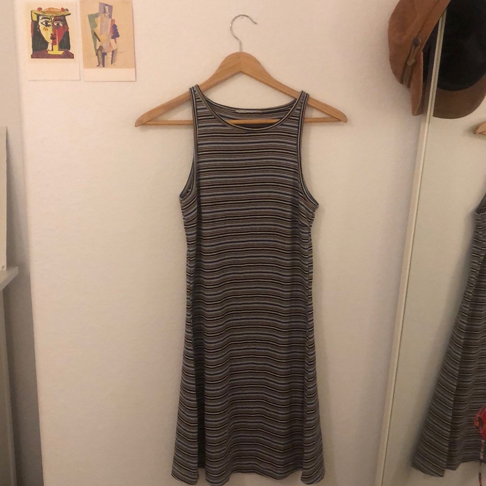 🤘Striped A-line dress